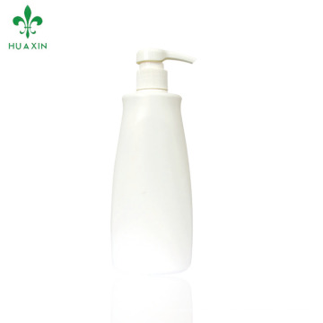 Chaleur ventes personnalisé imprimé marque blanche en plastique PE shampooing bouteille bain lotion bouteille